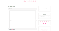 Desktop Screenshot of hollyinthehome.com